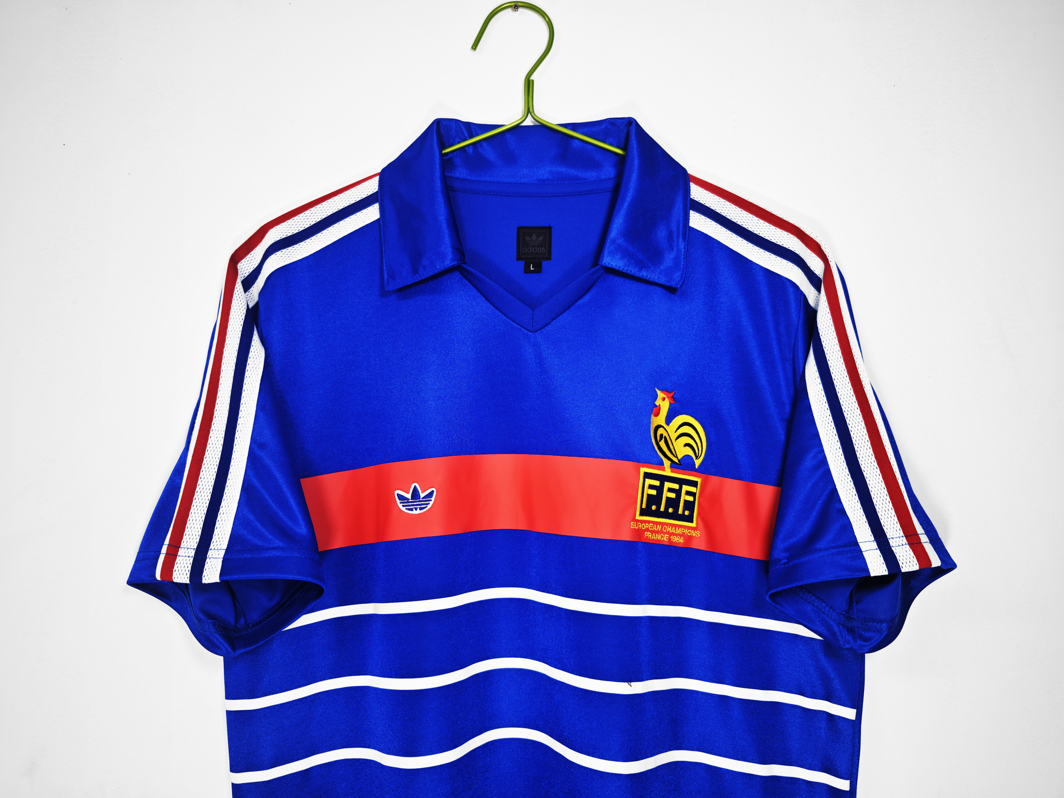 1984 France Home Retro Jersey/1984法国主场