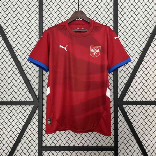 2024 Serbia Home Fans Jersey/ 2024 塞尔维亚主场球迷版