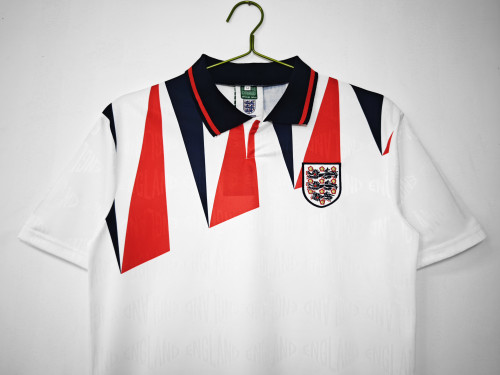 1990 England Home Retro Jersey/1990 英格兰主场