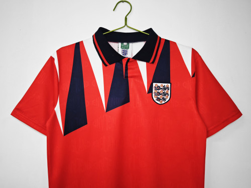 1990 England Away Retro Jersey/1990 英格兰客场