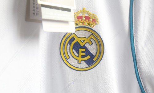 17-18  Real Madrid  Home Player Long Sleeve Retro Jersey/ 17-18 皇马主场复古球员长袖