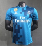 17-18  Real Madrid  Third Player  Retro Jersey/ 17-18 皇马二客复古球员