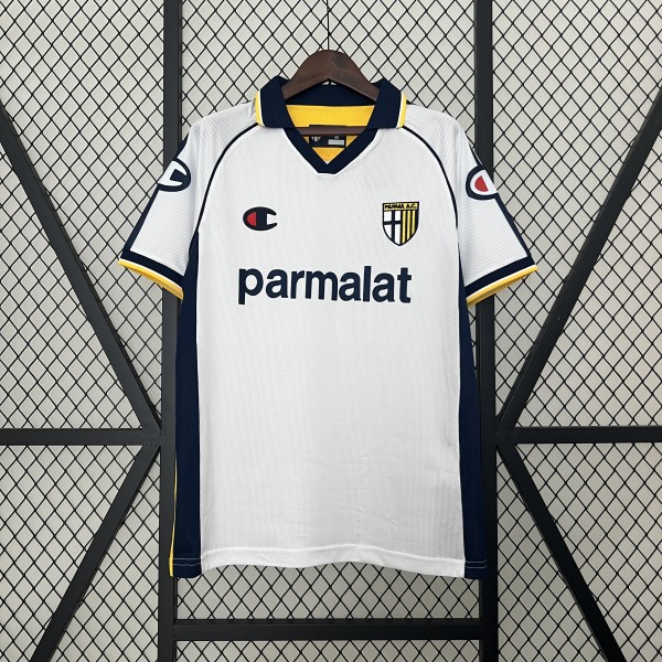 03-04 Parma Away Retro Jersey/ 03-04 帕尔马客场复古