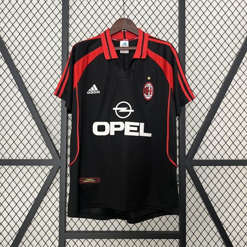 00-01 AC Milan Third Retro Fans Jersey/ 00-01 AC米兰第二客场