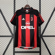 01-02  AC Milan Home Retro Fans Jersey/ 01-02 AC米兰主场