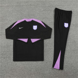 2024 England Black Player Training Suit/2024 英格兰黑色球员版训练服