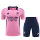 24-25 Arsenal Pink Short Sleeve Training Suit/ 24-25 阿森纳粉色短袖训练服
