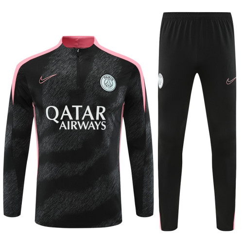 24-25 PSG Black  Training Suit/24-25 PSG 黑色迷彩训练服