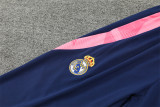 24-25 Real Madrid Spcial Blue Training Suit/ 24-25 皇马蓝色半拉训练服