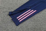 24-25 Real Madrid Spcial Blue Training Suit/ 24-25 皇马蓝色半拉训练服