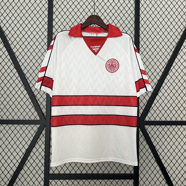 1988 Denmark Away Retro Jersey/ 1988 丹麦客场