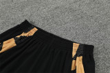 24-25 Real Madrid Black Gold Short Sleeve Training Suit/ 24-25 皇马黑金短袖训练服