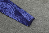 24-25 Real Madrid Spcial Blue Training Suit/ 24-25 皇马蓝色半拉训练服