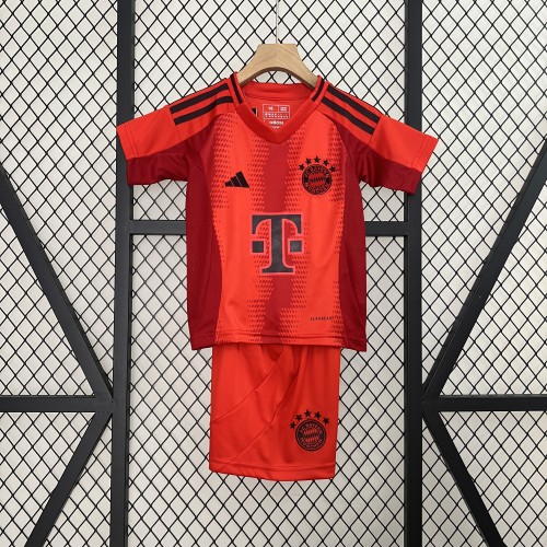 24-25 Bayern Munich Home Kids Kit/ 24-25 拜仁主场童装