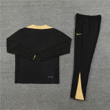 24-25 PSG Black Player Version Training Suit/24-25PSG巴黎半拉训练服，球员版