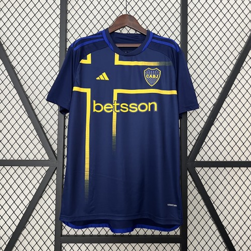 24-25  Boca Juniors Third Fans Jersey/ 24-25 博卡第二客场球迷版