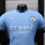 24-25 Manchester City Home Player Jersey/24-25曼城主场球员版