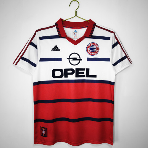 98-00  Bayern Munich Away Retro Jersey/ 98-00 拜仁客场