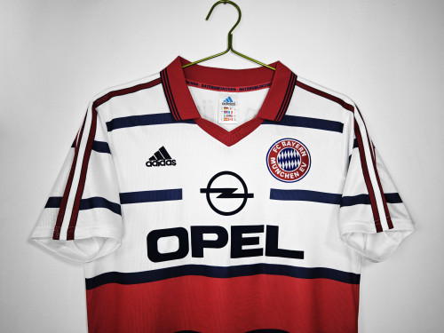 98-00  Bayern Munich Away Retro Jersey/ 98-00 拜仁客场