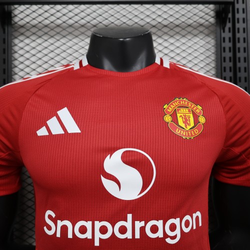 24-25 Manchester United Home Player Jersey/24-25 曼联主场球员