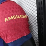 24-25 Barcelona Home player VersionJersey/ 24-25巴萨主场球员版