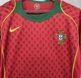 2004 Portugal Home Retro Jersey/2004 葡萄牙主场