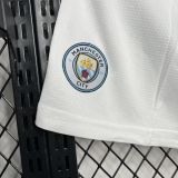 24-25 Manchester City Home Shorts/ 24-25 曼城主场短裤
