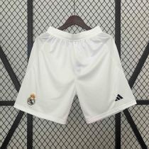 24-25 Real Madrid Home Shorts/ 24-25 皇马主场短裤 24-25 Real Madrid Home Shorts/ 24-25 皇马主场短裤