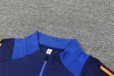 24-25 Juventus Blue Training Suit/ 24-25 尤文蓝色半拉训练服