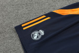 24-25 Real Madrid White Short Sleeve Training Suit/ 24-25 皇马白色短袖训练服