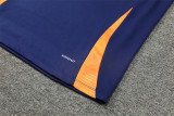 24-25 Juventus Blue Training Suit/ 24-25 尤文蓝色半拉训练服