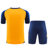 24-25 Juventus Orange Short Sleeve Training Suit/ 24-25 尤文橙色短袖训练服