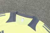 24-25 AX Yelllow Short Sleeve Training Suit/ 24-25 AX 黄色短袖训练服