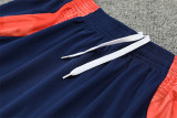 24-25 Manchester United Orange Short Sleeve Training Suit/ 24-25 曼联橙色短袖训练服