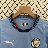 24-25 Manchester City Home Kid Kit/24-25曼城主场童装