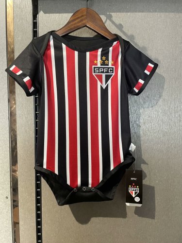 24-25 Sao Paulo Away Baby Clothing/24-25圣保罗客场婴儿装