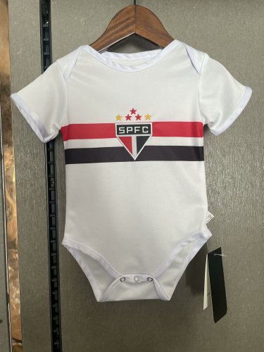 24-25 Sao Paulo Home Baby Clothing/24-25圣保罗主场婴儿装