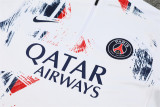 24-25 PSG White Training Suit/ 24-25PSG巴黎半拉训练服