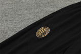 24-25 AC Milan Black Training Suit/24-25AC米兰半拉训练服