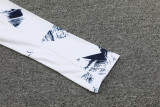 24-25 PSG White Training Suit/ 24-25PSG巴黎半拉训练服