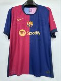 24-25 Barcelona Home player VersionJersey/ 24-25巴萨主场球员版