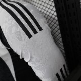 24-25 Juventus Home Player Long Sleeve Jersey/24-25 尤文图斯主场球员版长袖