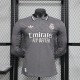 24-25 Real Madrid Third Player Long Sleeve Jersey/24-25皇马第二客场球员版长袖