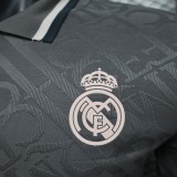 24-25 Real Madrid Third Player Long Sleeve Jersey/24-25皇马第二客场球员版长袖
