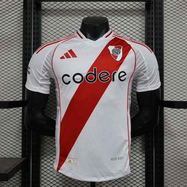 24-25 River Plate Home Player Jersey/24-25河床主场球员版