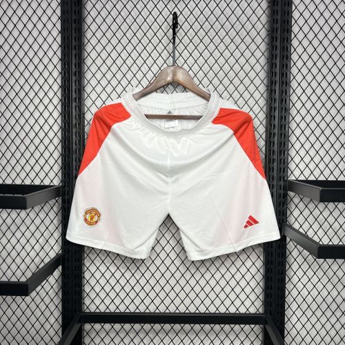 24-25 Manchester United Home Short/24-25曼联主场短裤
