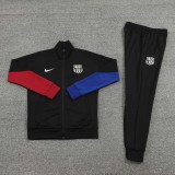 24-25 Barcelona Black Jacket Tracksuit/24-25巴萨夹克训练服
