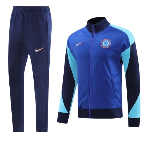 24-25 Chelsea Blue Jacket Tracksuit/24-25切尔西夹克训练服
