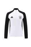 2024Germany White Jacket Tracksuit/ 2024德国白色夹克训练服