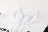 2024Germany White Jacket Tracksuit/ 2024德国白色夹克训练服